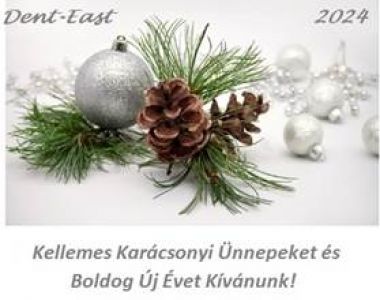 Kellemes Karácsonyi Ünnepeket és Boldog Új Évet kívánunk